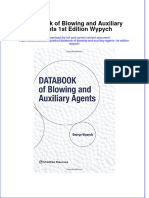 Databook Of Blowing And Auxiliary Agents 1St Edition Wypych full chapter