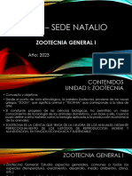 Zootecnia Especial I Unidad I