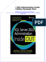 SQL Server 2022 Administration Inside Out 1St Edition Randolph West Full Download Chapter