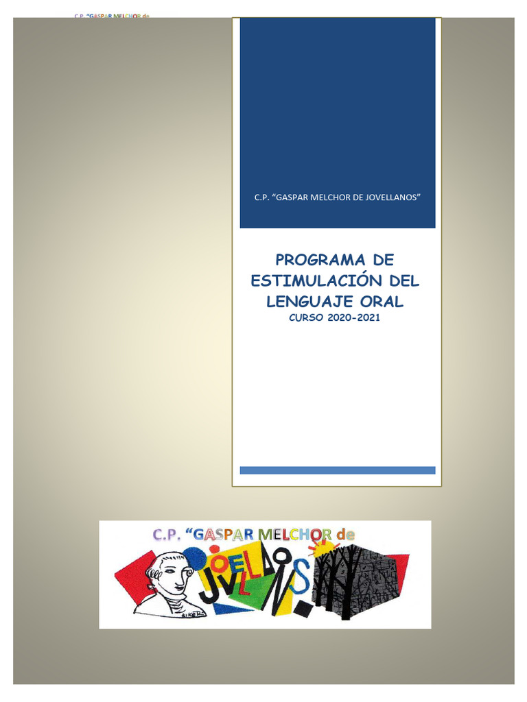 Programa de Estimulación del Lenguaje Oral | PDF | Evaluación | Sílaba