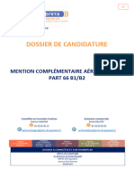 A6 Dossier de Candidature Part 66