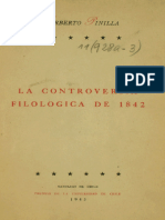 Controversia Filologica 1842
