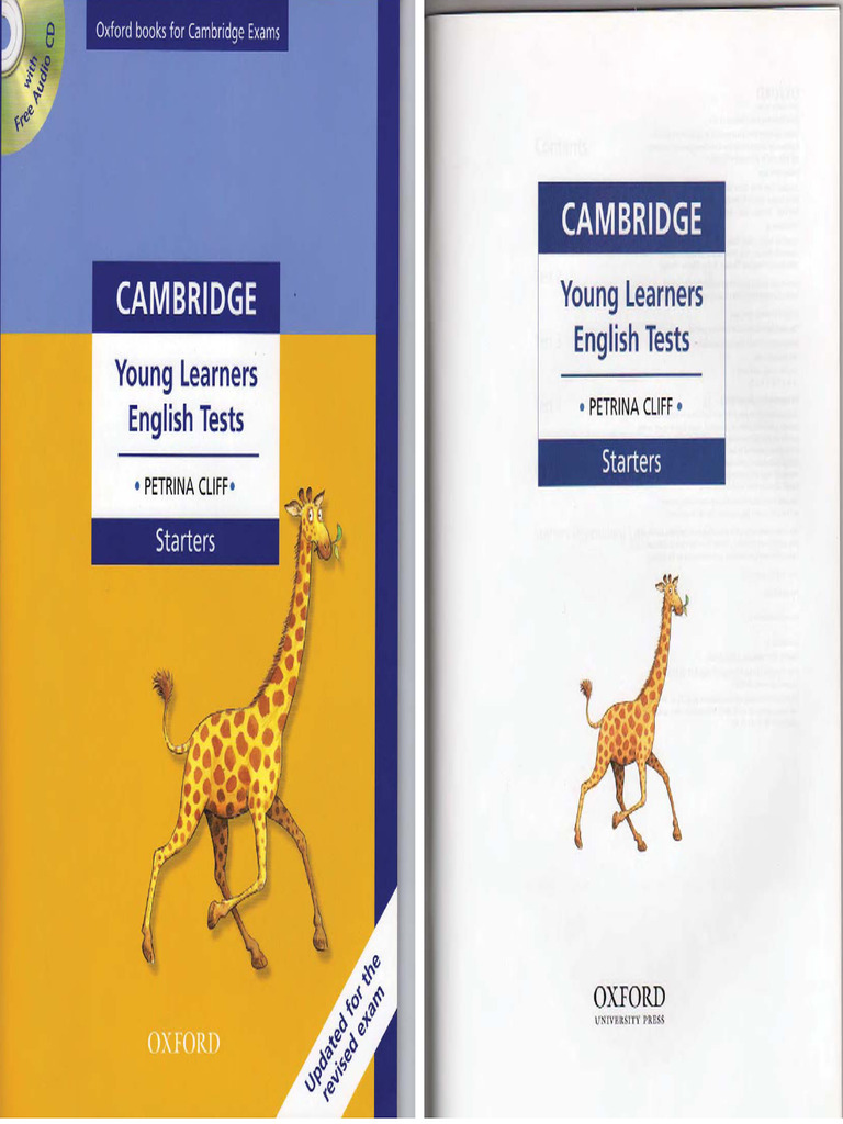 1ero cambridge young learners oxford dos por hoja pdf