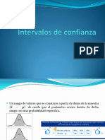 Intervalo de Confianza y Tamaño de Muestra UD