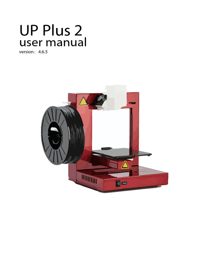UP Plus 2 User Manual Guide | PDF | Printer (Computing) | Device Driver