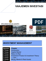 Materi 1 - Manajemen Investasi - Pengantar