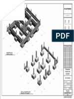 Plano Isometrico de Cimentaciones