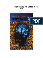 Theories of Personality 9Th Edition Jess Feist Ebook Full Chapter