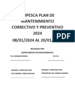 Plan de Mantenimiento Correctivo y Preventivo 2024