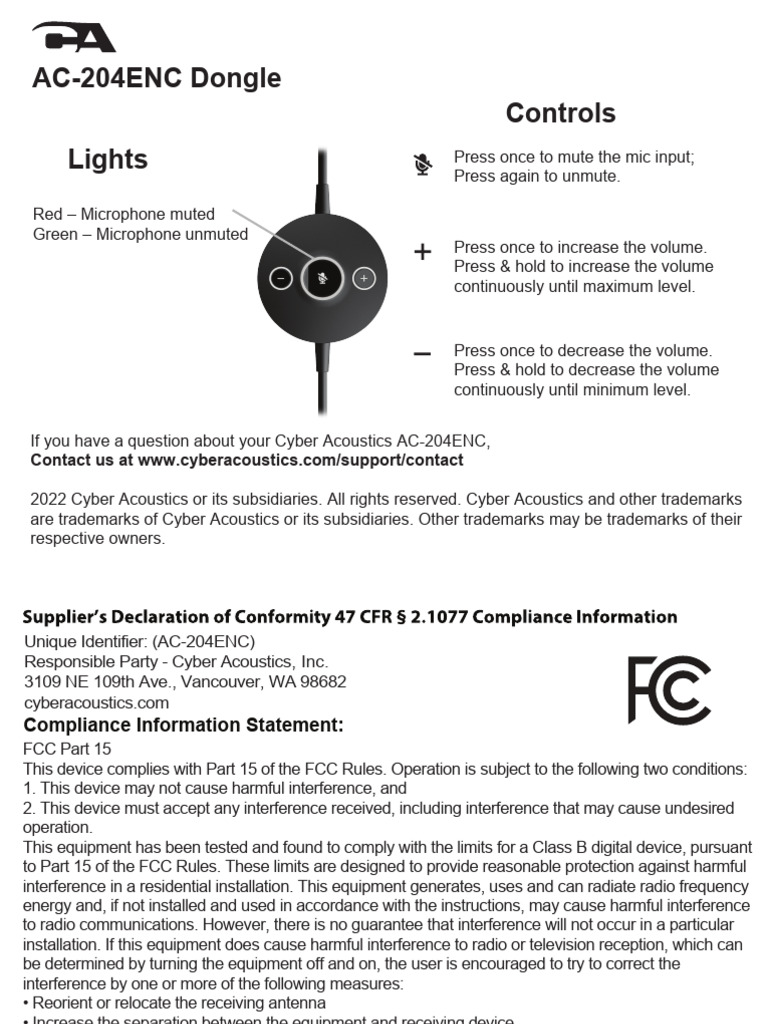 AC-304 Beb Headset | PDF | Electromagnetic Interference | Radio