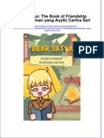 Dear Satya The Book of Friendship Tips Berteman Yang Asyik Caritra Sari Full Chapter