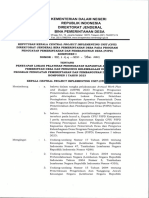 SK Tentang Penetapan Lokasi Pelatihan Peningkatan Kapasitas Aparatur Pemerintahan Desa Dan Pengurus Kelembagaan Desa Program P3PD Komponen 1 Tahun 2023-1