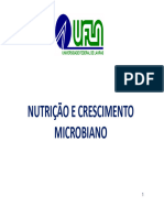 Aula Nutricao e Crescimento Microbiano 2012-2
