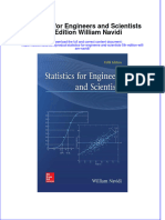 Statistics For Engineers and Scientists 5Th Edition William Navidi Full Download Chapter