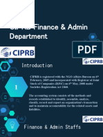 CIPRB Presentation - Finance Dept.