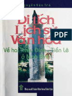 Di Tích Lịch Sử Văn Hóa Về Hai Triều Đinh-Tiền Lê Ở Ninh Bình-Nguyễn Văn Trò-2007