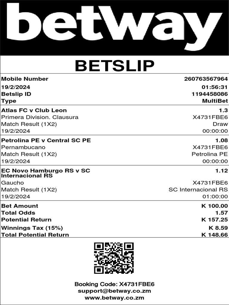 MultiBet Betslip Details 2024 | PDF