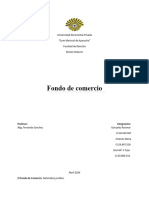 Fondo de Comercio