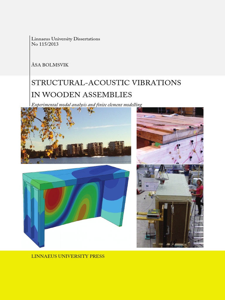 Acoustic Vibrations in Wood Structures | PDF | Normal Mode ...