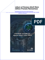 Stepwise Culture of Human Adult Stem Cells 1St Edition Pranela Rameshwar Full Download Chapter