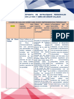 Cuadro de Análisis y Propuesta Del Portafolio Wix - S.14