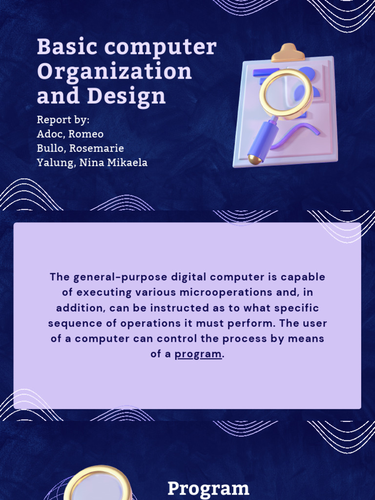 Basic Computer Organization and Design | PDF | Central Processing Unit ...