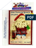 Natal - Papai Noel Pantufas