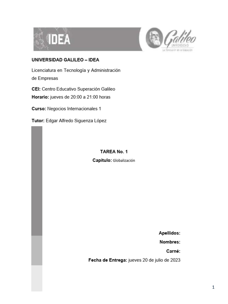 Impacto de la Globalización en Negocios | PDF | Globalización | Business
