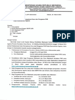 Surat Pelaksanaan Ujian Kompetensi Pengawas Dan Guru Pns Pada Kementerian Agama