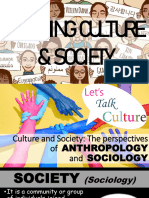 Defining Culture and Society