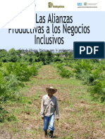 De Las Alianzas Productivas A Los Negocios Inclusivos