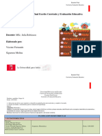 Examen Final de Currículo y Evaluación Educativa