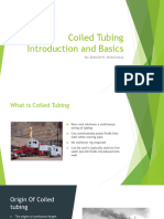 Coiled Tubing Introduction and Basics