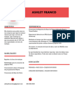 Ashley Franco CV