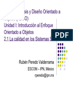 2.1.0 - La Calidad en Los Sistemas Software