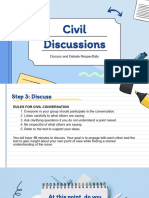 Civil Conversations Interactive Worksheet