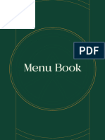 Rootwick Menu Book