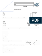 Atividade de Matemática