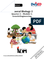 General-Biology II Q3 Lesson 1 2 Edited Genetic Engineering
