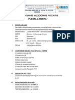 Protocolo de Medición de Resistencia de Puesta A Tierra