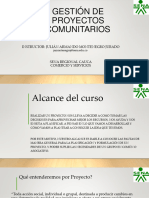 Gestión de Proyectos Comunitarios