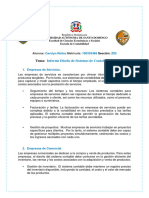 Tarea 4.1 Informe Diseño de Sistemas de Contabilidad