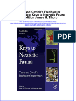 Thorp and Covichs Freshwater Invertebrates Keys To Nearctic Fauna 4Th Edition James H Thorp Ebook Full Chapter