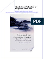 Arete and The Odysseys Poetics of Interrogation Justin Arft Full Chapter
