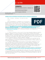 REX 2023 15 Aprueba Lista de Sustancias Peligrosas Afectas A Importacion (OK PROCEDE)