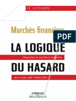 Les Marchés Financiers La Logique Du Hasard
