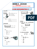 Leyes de Exponente Ii