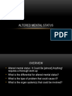Altered Mental Status - IAN