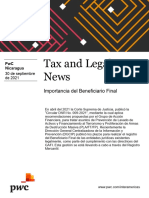 Tax and Legal News Importancia Beneficiario Final