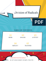 Session 9 Division of Radicals
